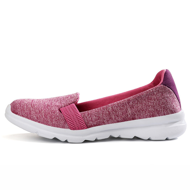 Damen Komfortable Slip-On Freizeitschuhe