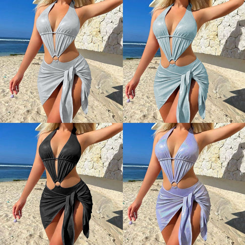 Damen Glamouröser Bikini mit einzigartigem Schnitt und verspielten Details R&B