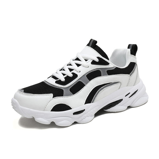 Damen sportive Komfort-Sneaker mit atmungsaktivem Obermaterial und dämpfender Sohle R&B