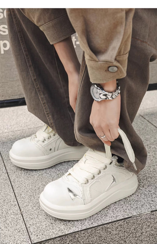 Damen Sneakers mit gepolsterter Laufsohle und modischem Design R&B