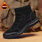Damen modische Ankle-Boots mit robustem Profil und praktischem Reißverschluss R&B