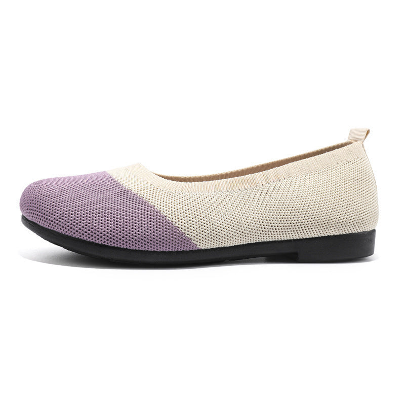 Damen Komfortable Ballerinas mit atmungsaktivem Obermaterial R&B