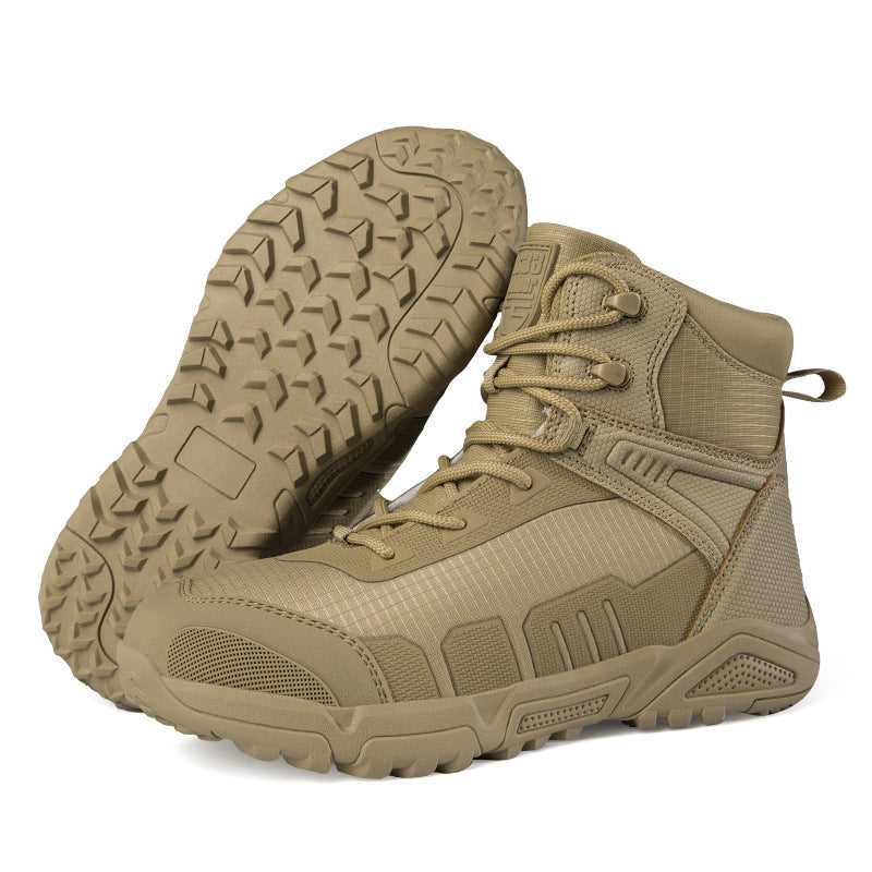 Herren robuste Outdoor-Stiefel mit rutschfester Sohle