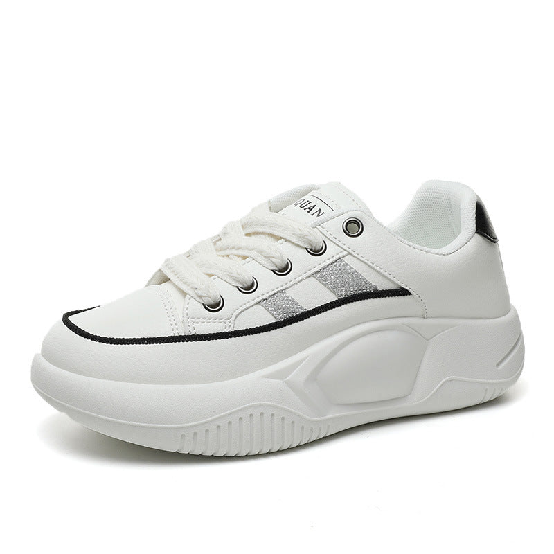 Damen Sneakers mit strukturiertem Obermaterial und rutschfester Sohle R&B