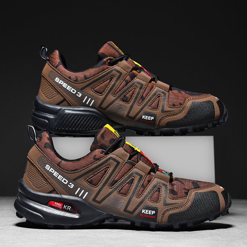 Damen Sportliche Trail-Laufschuhe mit robuster Sohlenkonstruktion und atmungsaktivem Obermaterial R&B