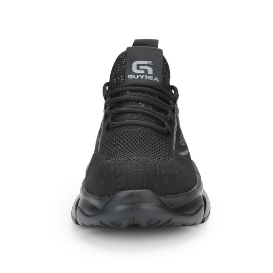 Herren moderne Lifestyle-Sneakers mit stoßdämpfender Luftpolstersohle und atmungsaktivem Obermaterial R&B