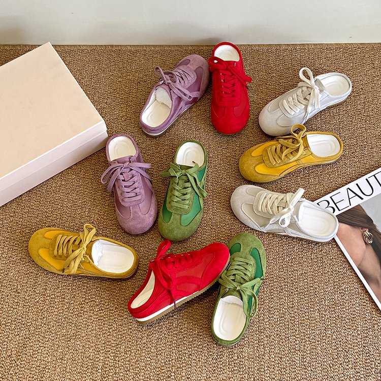 Damen bequeme und atmungsaktive Sneaker mit rutschfester Sohle R&B
