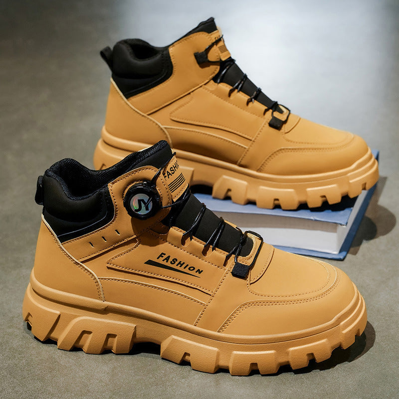 Damen Sportliche High-Top Sneakers mit funktionalem Schnellschnürsystem