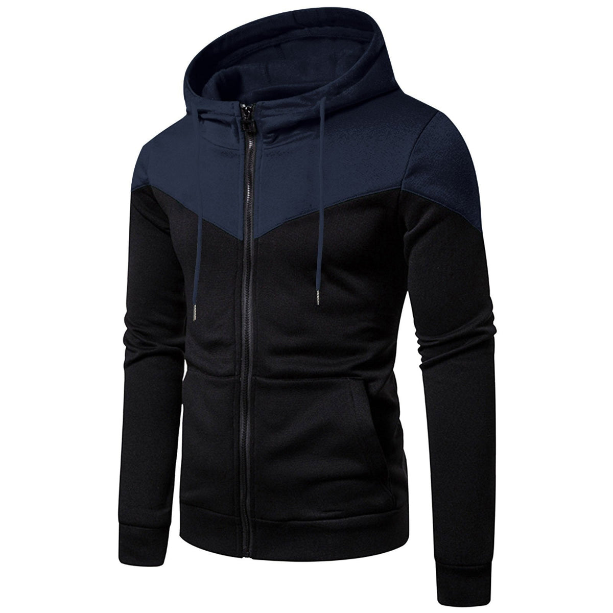 Herren sportliche Kapuzenjacke R&B