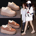 Damen Komfortable Plateau-Sneaker mit weichem Innenfutter R&B