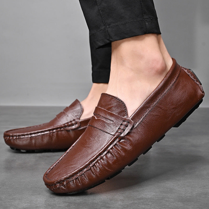 Damen Mokassins aus hochwertigem Leder mit flexiblem Sohlenprofil R&B