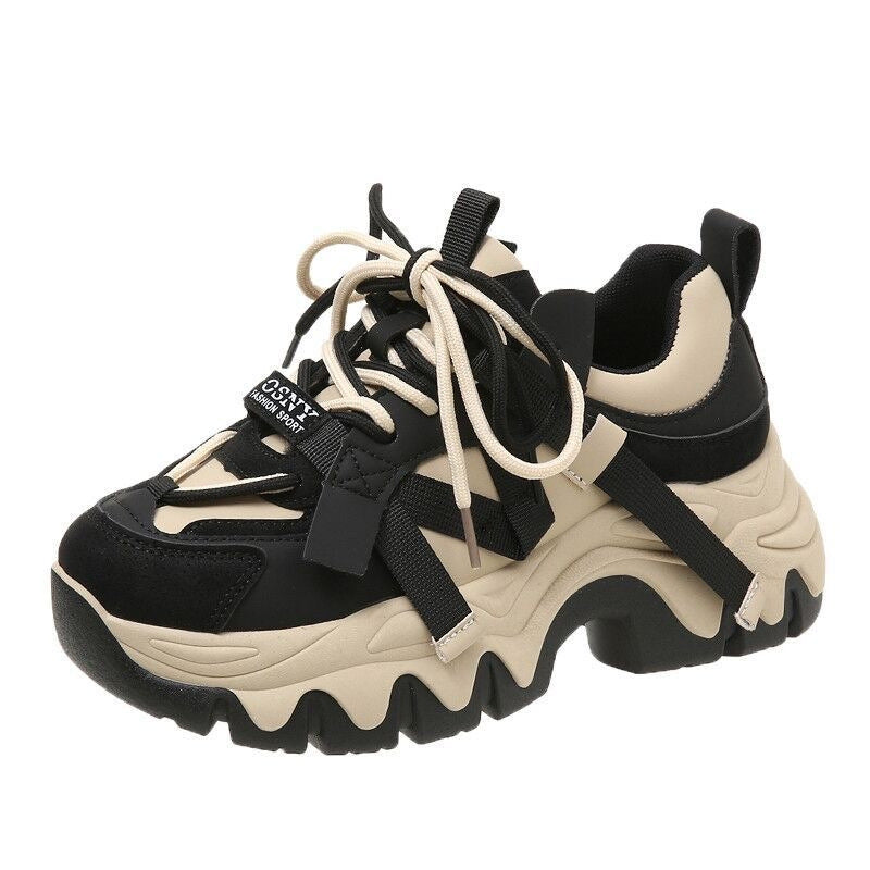 Damen Sportliche Chunky Sneaker mit flexibler Sohle und atmungsaktivem Obermaterial R&B