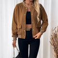 Damen Sportliche Collegejacke R&B