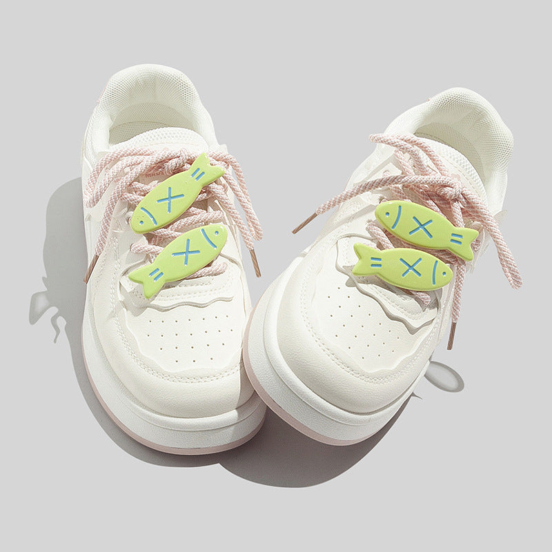 Damen Plattform Sneakers mit innovativem Design und verspielten Schnürdetails R&B