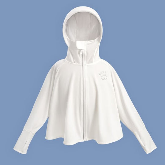 Damen atmungsaktive Sonnenschutzjacke mit Reißverschluss R&B