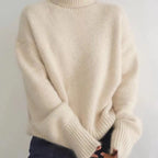 Damen Casual Rollkragenpullover R&B