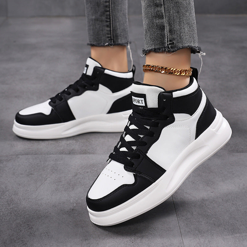 Damen Sportliche High-Top Sneaker mit atmungsaktivem Obermaterial R&B
