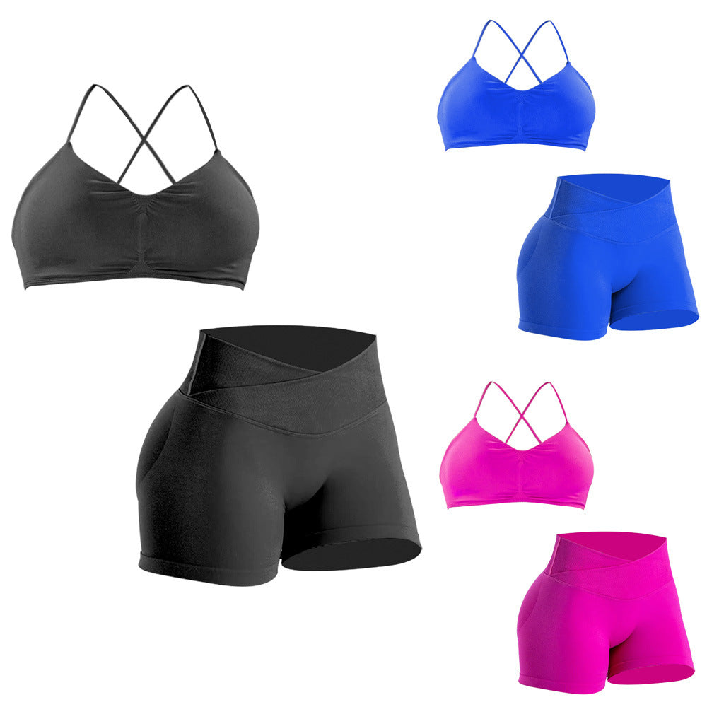 Damen Sport-Bustier mit verstellbaren Trägern und hohem Komfort R&B