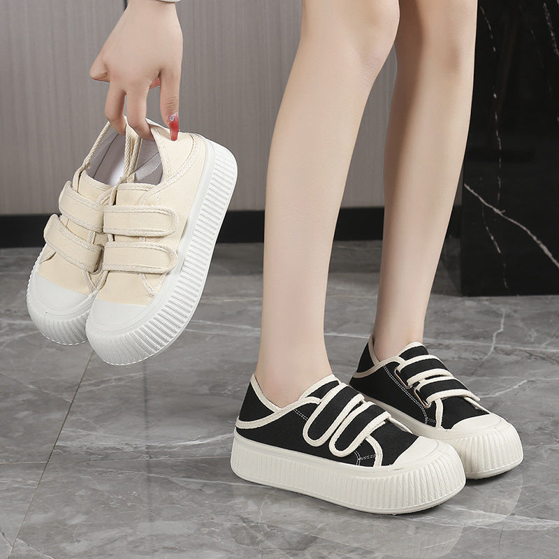 Damen Modische Sneaker mit verstellbarem Klettverschluss und dämpfender Sohle R&B