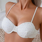 Damen Push-Up-Bra mit raffinierter Spitzenstruktur R&B