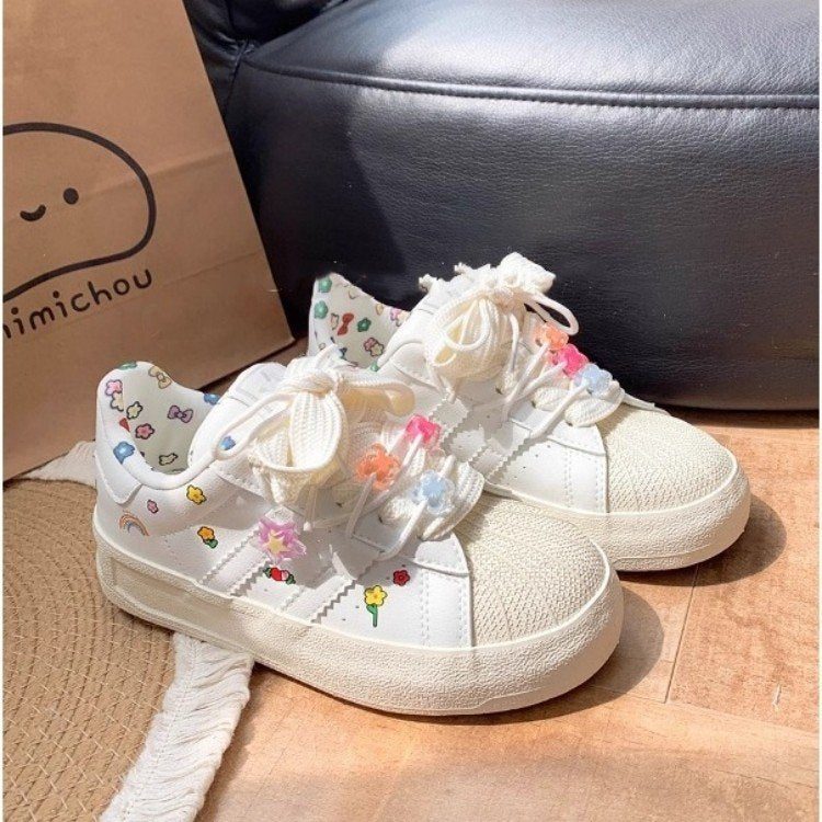 Damen Sneakers mit verspieltem Dekor und atmungsaktiver Innenausstattung R&B