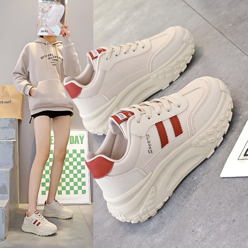 Damen Sportliche Chunky Sneakers mit stabiler Sohle und stylischem Design R&B