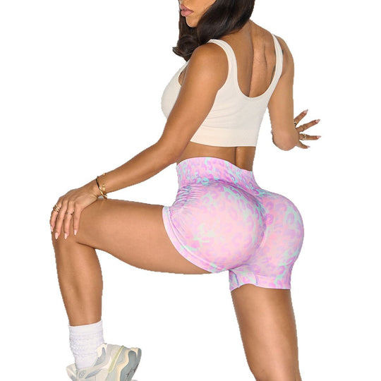 Damen Sportliche High-Waist Shorts R&B