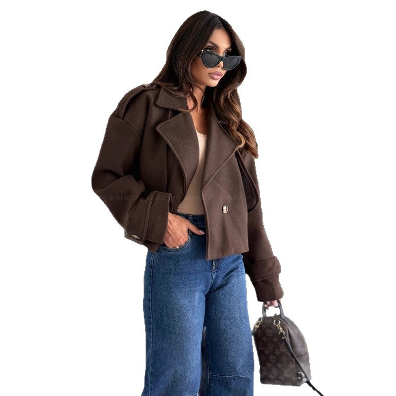 Damen Modische Kurzjacke R&B