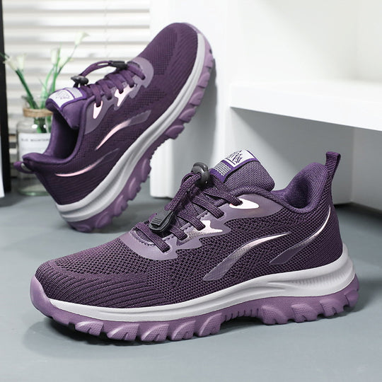 Damen Sportliche Laufschuhe mit flexiblem und atmungsaktivem Mesh-Obermaterial R&B