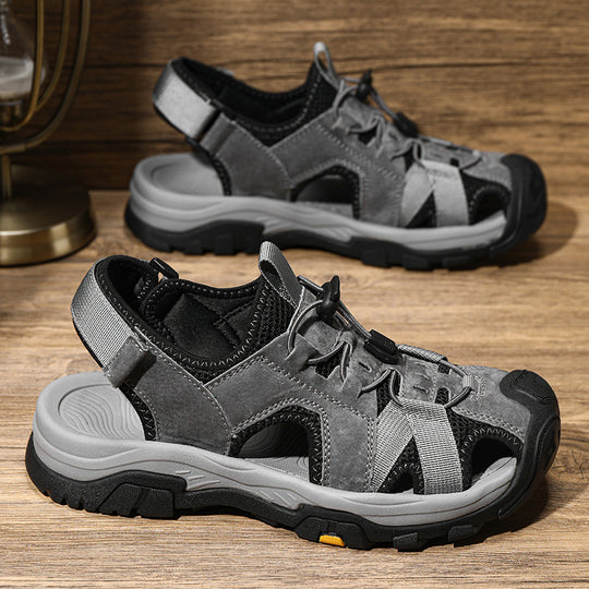 Damen Sportliche Trekking-Sandalen mit rutschfester Sohle und atmungsaktivem Design R&B