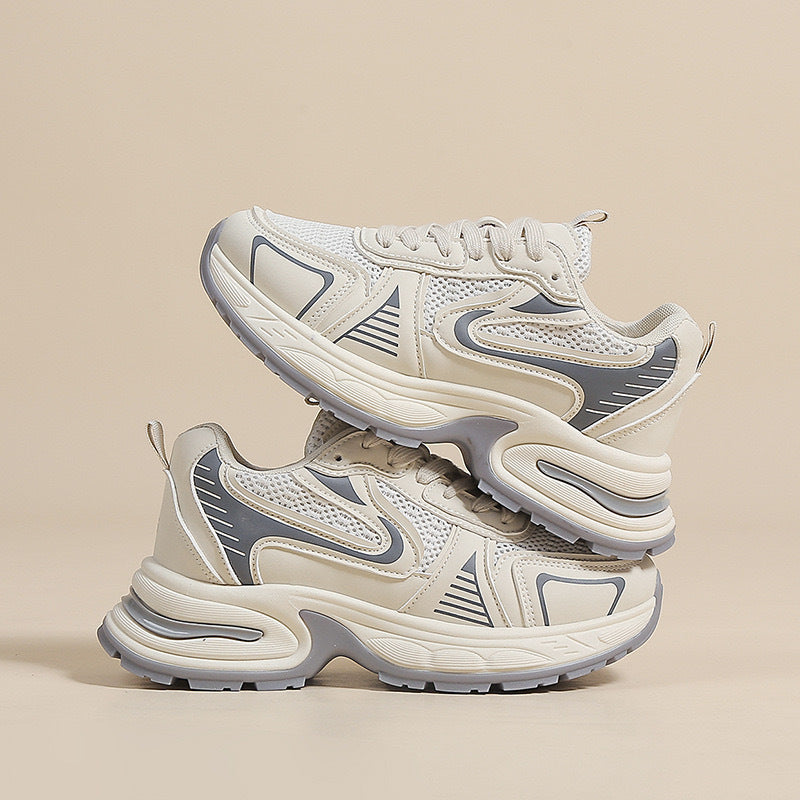 Damen Sportliche Dämpfungsschuhe mit futuristischem Design R&B