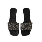 Damen Glamouröse Riemensandalen mit funkelnden Strassdetails R&B
