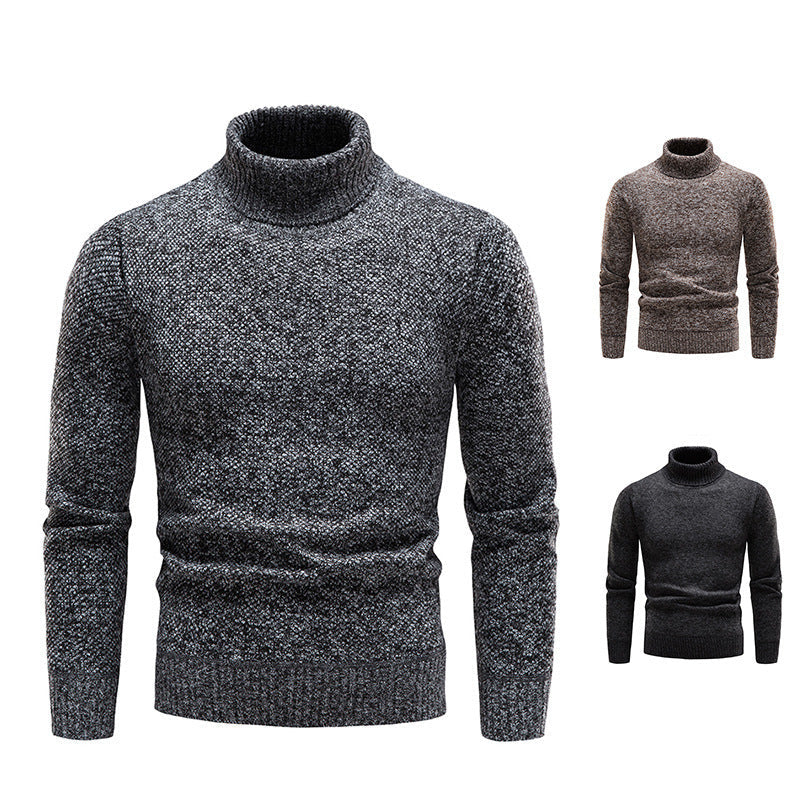 Herren Rollkragenpullover aus hochwertiger Wolle R&B