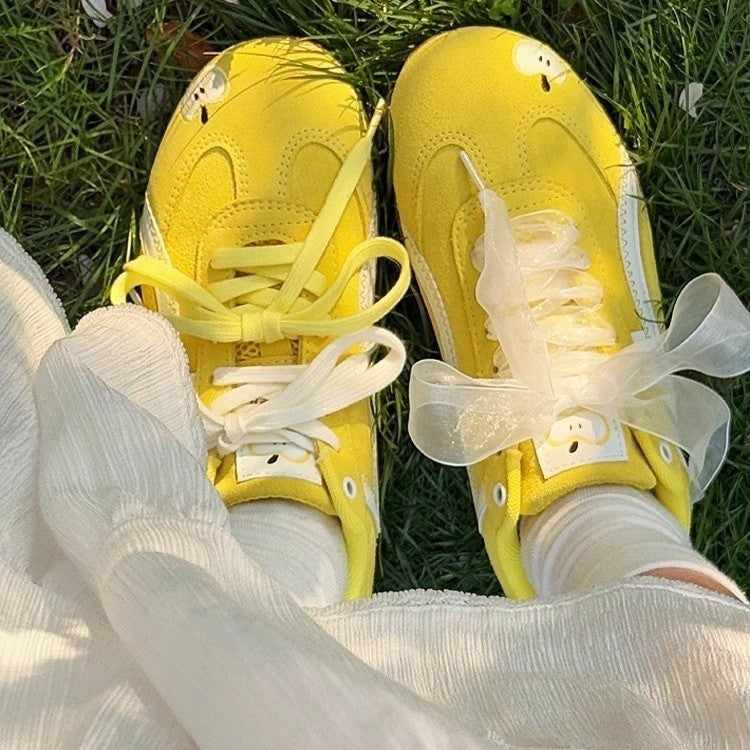 Damen Sneakers mit verspieltem Applikationsdesign und hochwertiger Verarbeitung R&B