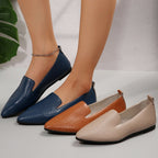 Damen Bequeme Ballerinas mit modischen Kreuzriemen R&B