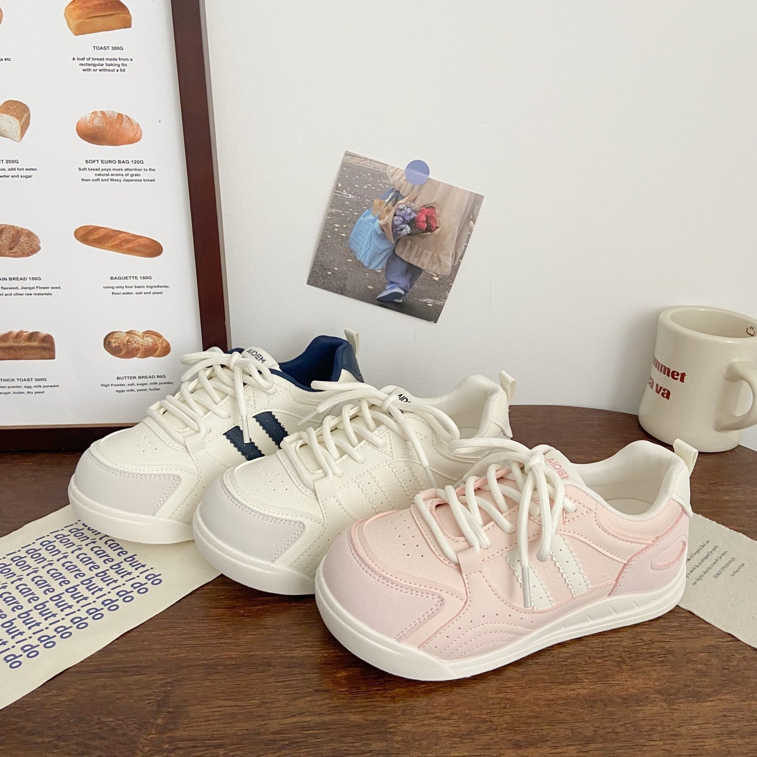 Damen Sneakers mit dämpfender Sohle und atmungsaktivem Obermaterial R&B