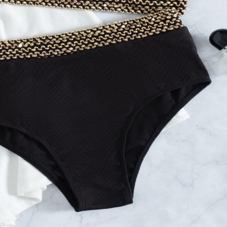 Damen Einseitiger Bikini mit raffinierter Kette R&B