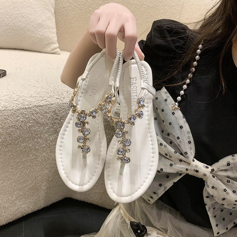 Damen Glitzernde Sandalen R&B