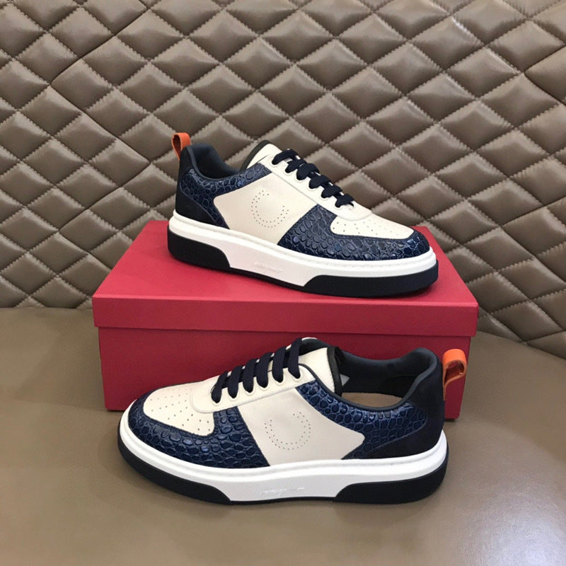 Damen Sneakers mit raffinierter Schuppenstruktur und komfortabler Sohle von R&B