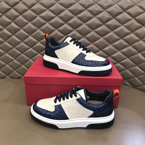 Damen Sneakers mit raffinierter Schuppenstruktur und komfortabler Sohle von R&B