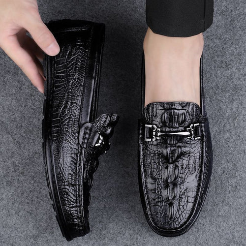 Herren Elegante Mokassins aus hochwertigem Leder mit zeitlosem Design R&B