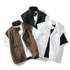 Herren trendige ärmellose Jacke mit modernem Design