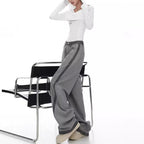 Damen Weite Jeans mit modernem Schnitt und elastischem Bund R&B