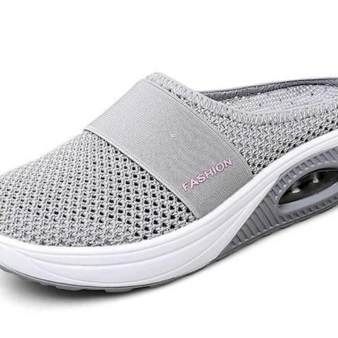 Damen Atmungsaktive Komfort Clogs mit innovativem Dämpfungssystem R&B