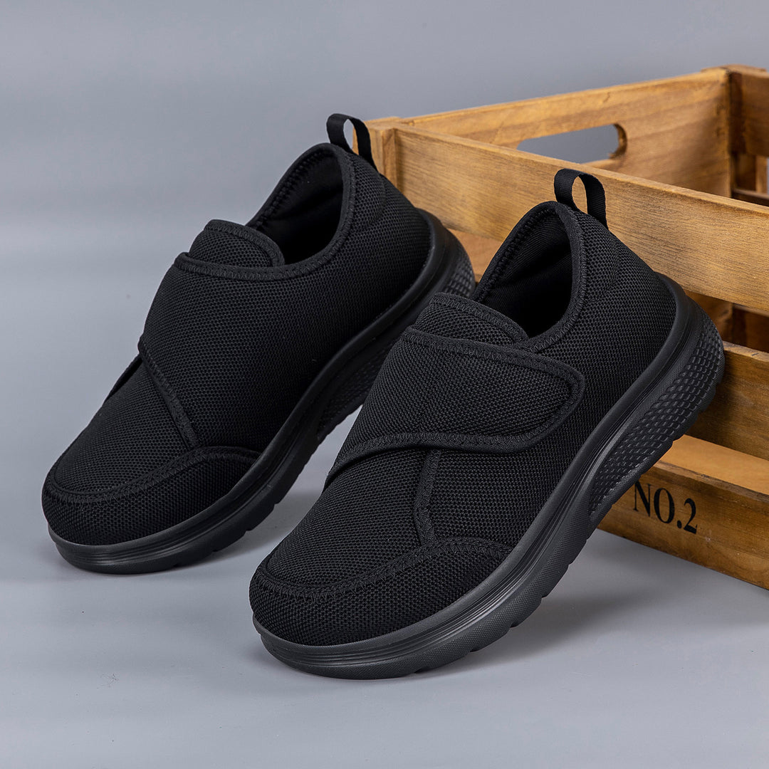 Damen Bequeme Slip-On Sneakers mit atmungsaktivem Mesh-Obermaterial R&B