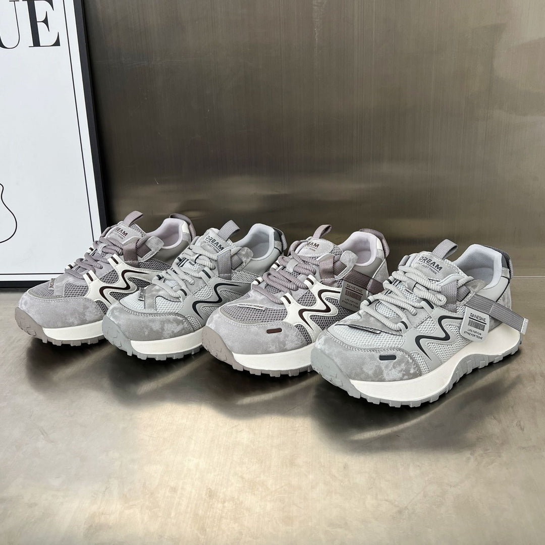 Damen Sportliche Sneakers mit ergonomischer Dämpfungstechnologie und rutschfester Sohle R&B