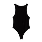 Damen Figurbetontes Tanktop mit breitem Trägerdesign R&B