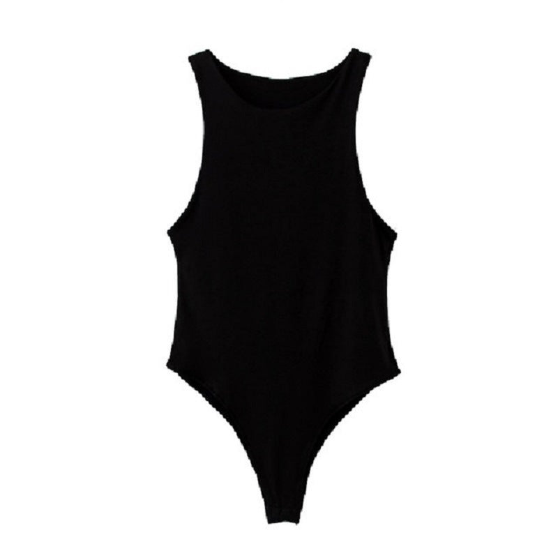 Damen Figurbetontes Tanktop mit breitem Trägerdesign R&B