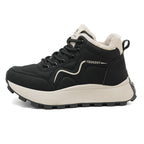 Damen Winterliche High-Top Sneakers mit Wärmeisolierung und rutschfester Sohle R&B
