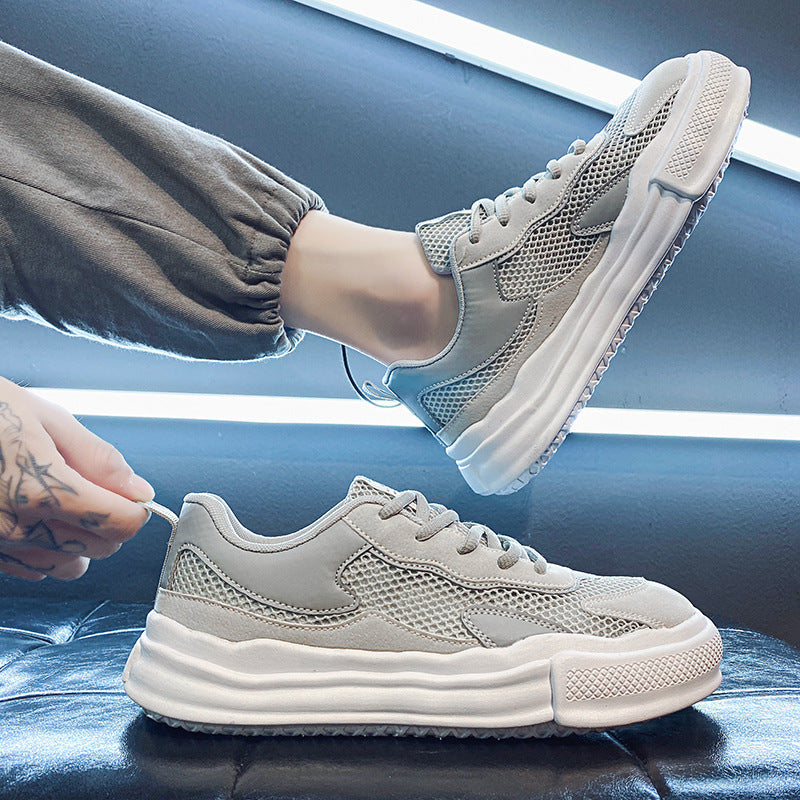Damen Sportliche Sneakers mit atmungsaktivem Mesh und bequemer Dämpfung R&B
